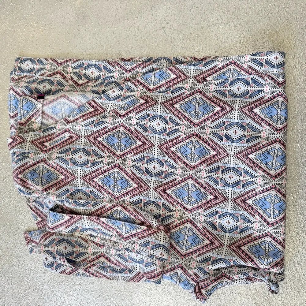 Geometric Patterned Kimono Robe - Picture 8 of 8